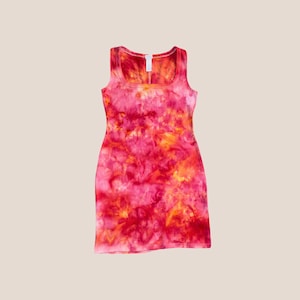 Summer Sun Tie Dye Abito a coste