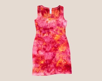 Summer Sun Tie Dye Robe côtelée