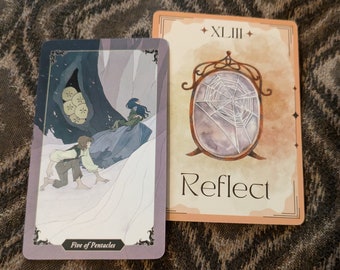 Handwritten Two Card Reading
