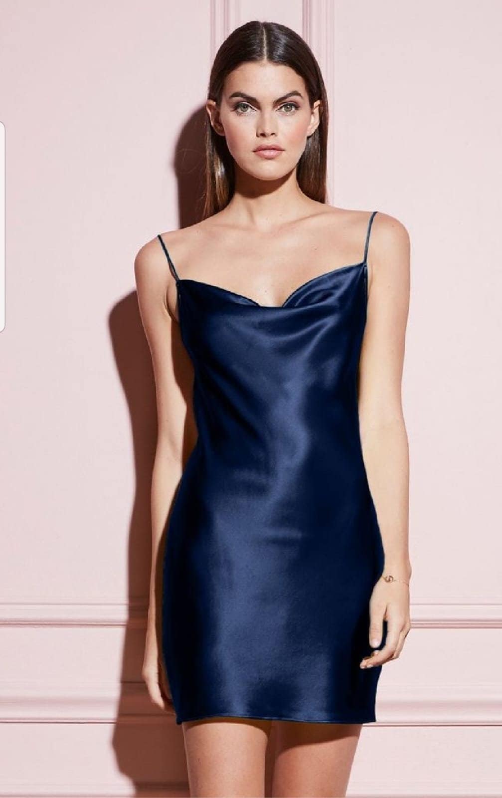 knee length dresses for ladies Trouble Navy Mini Dress - US 8 main image 0