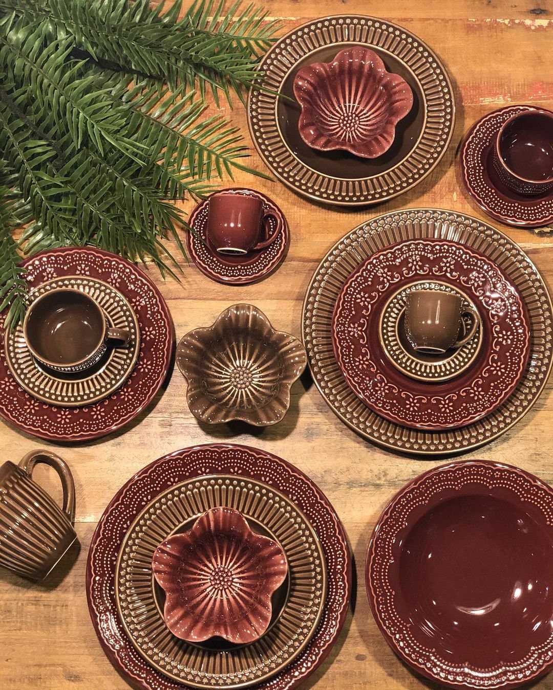 Classic stone dinner plate salad plate soup and coffee bowl Etsy