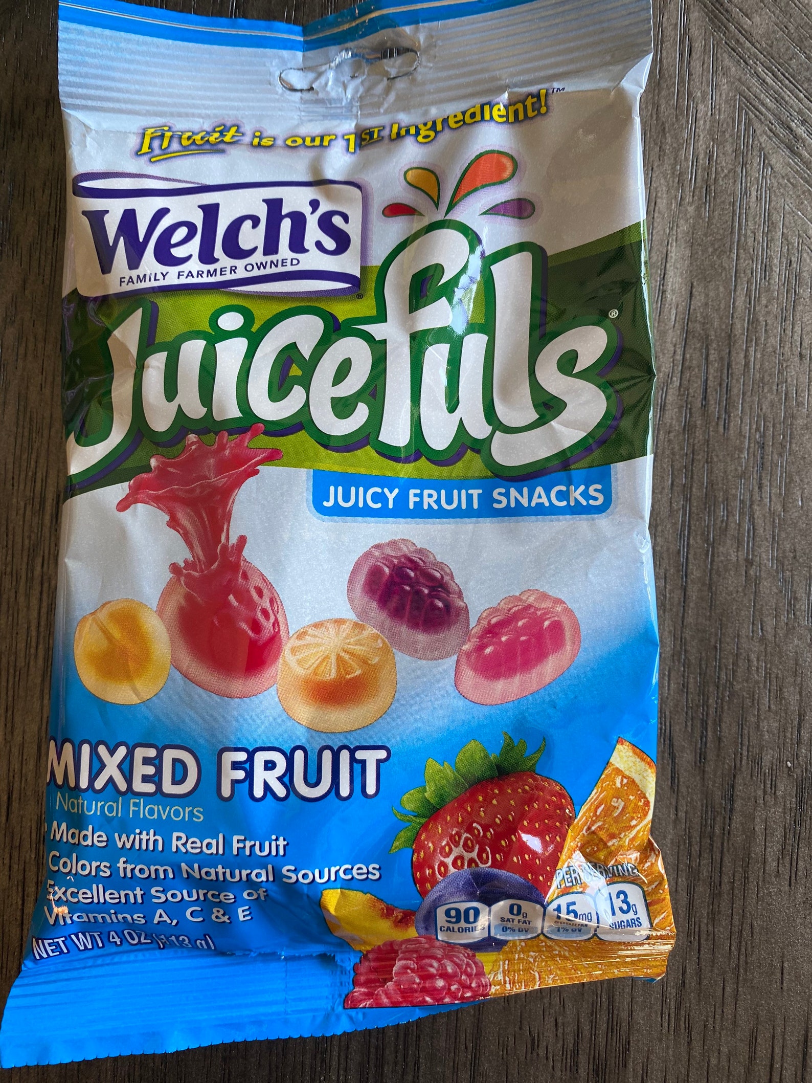 Welchs Juicefuls mixed fruit chewy gummy snacks 4oz Etsy