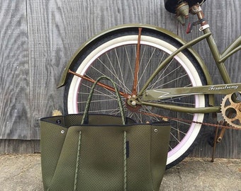 olive green tote