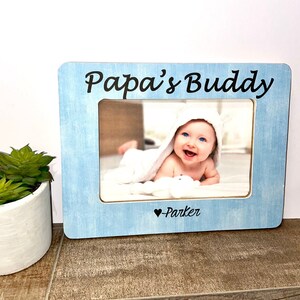 Papas Kumpel personalisierter Bilderrahmen, Opa Geschenk, Vatertagsgeschenk, Opa Vatertag, Papa Geschenk
