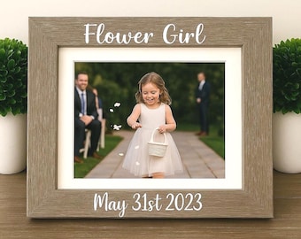 Regalo personalizzato per damigella d'onore, proposta di damigella d'onore personalizzata, cornice per foto da damigella d'onore, cornice per foto ragazza di fiori, regalo damigella d'onore - Italia
