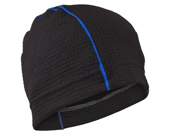 Banana Beanie - Onyx/Sapphire