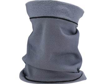 Funnel Neck Gaiter - Slate/Onyx