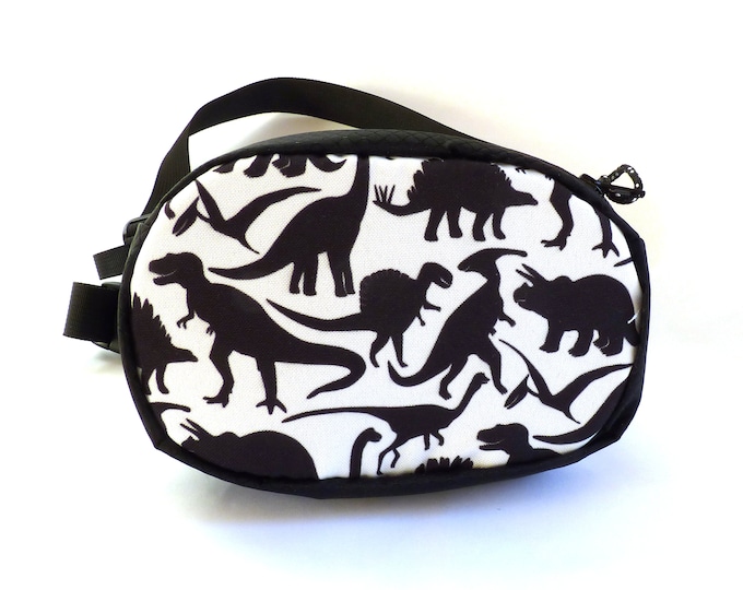 Fanny Pack Bum Bag Crossbody Bag - Dinosaur Friends Print