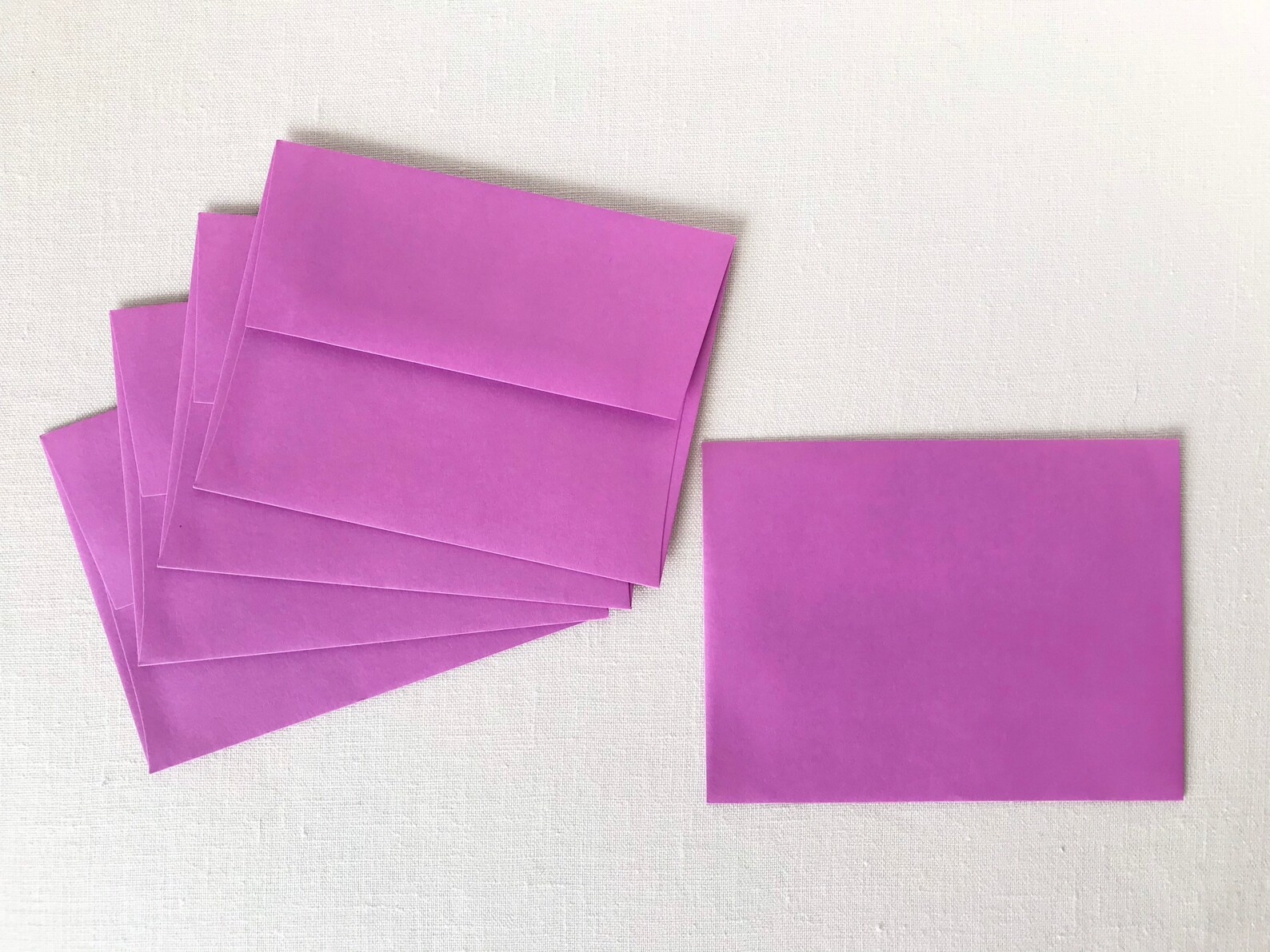 A2 Colored Envelopes 25 or 50 Pack of Color Envelopes Nail Etsy