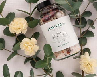 Citrus Rose Epsom Bath Salts Multi-Buy | Uplift and Restore Dead Sea Salts | Bath Salt Jar