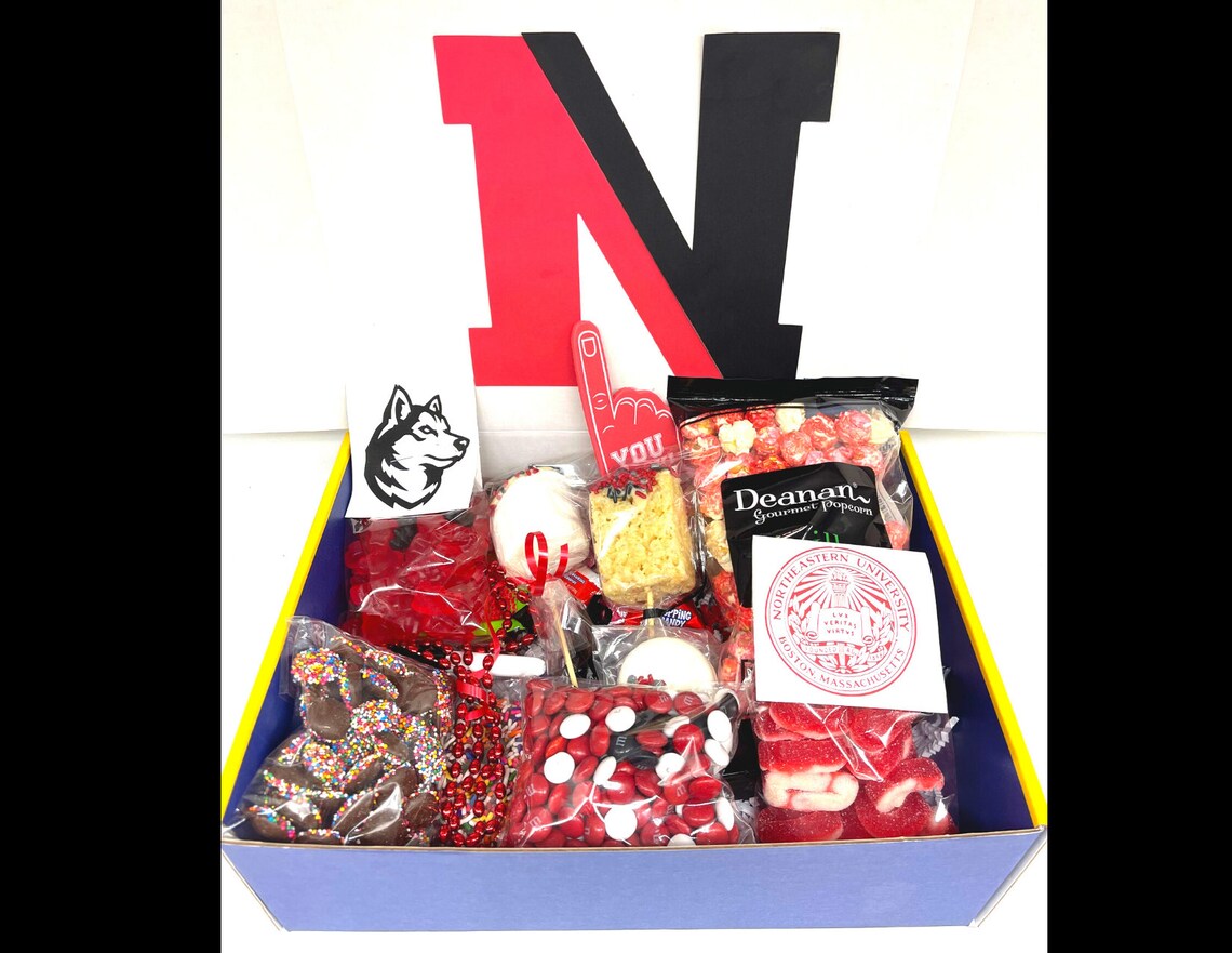 College Candy Box Free Shipping Etsy
