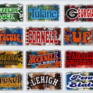 College, Sorority Acrylic Candy Box Free Shipping