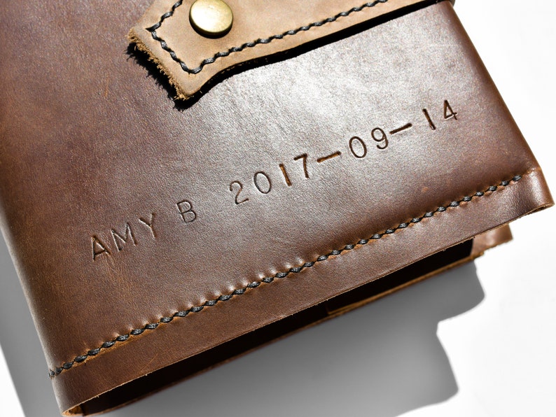 Rugged Leather AA Big Book Cover Alcoholics Anonymous Twelve Etsy