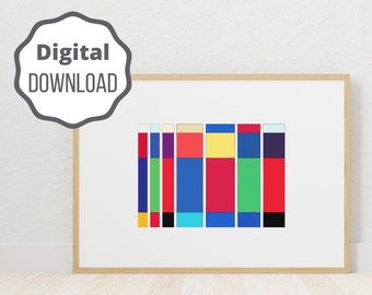 Magic Book Stack Print | Wall Art | DIGITAL DOWNLOAD