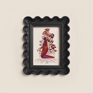 Divine Feminine Floral Colorful Grounding Whimsical Art Print - ‘The Space Between’