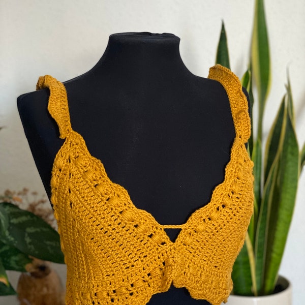 GANCHILLO PATRON CROCHET Top Aurora-  Documento Pdf