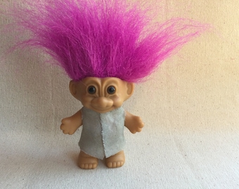 Russ 3” Troll, Charming Gift, Fuchsia Hair
