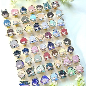 Honkai Star Rail Cute Characters - Small Hard Enamel Pin - Sleepyhead Series