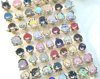 Honkai Star Rail Cute Characters - Small Hard Enamel Pin - Sleepyhead Series