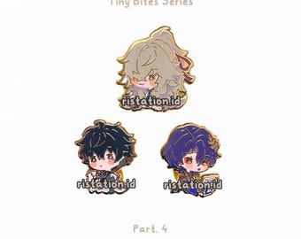 Honkai Star Rail Hard Enamel Pin Gold Color Plating- Tiny Bites Series 4