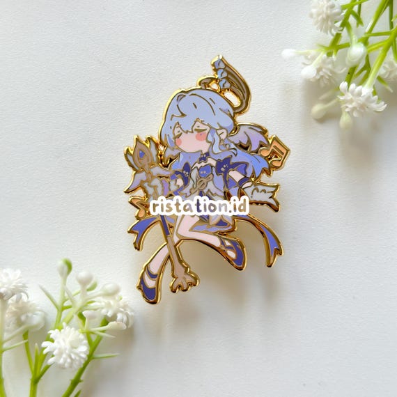 Robin Special - Glow In The Dark - Medium Hard Enamel Enamel Pin - Honkai Star Rail - Gold Color Plating