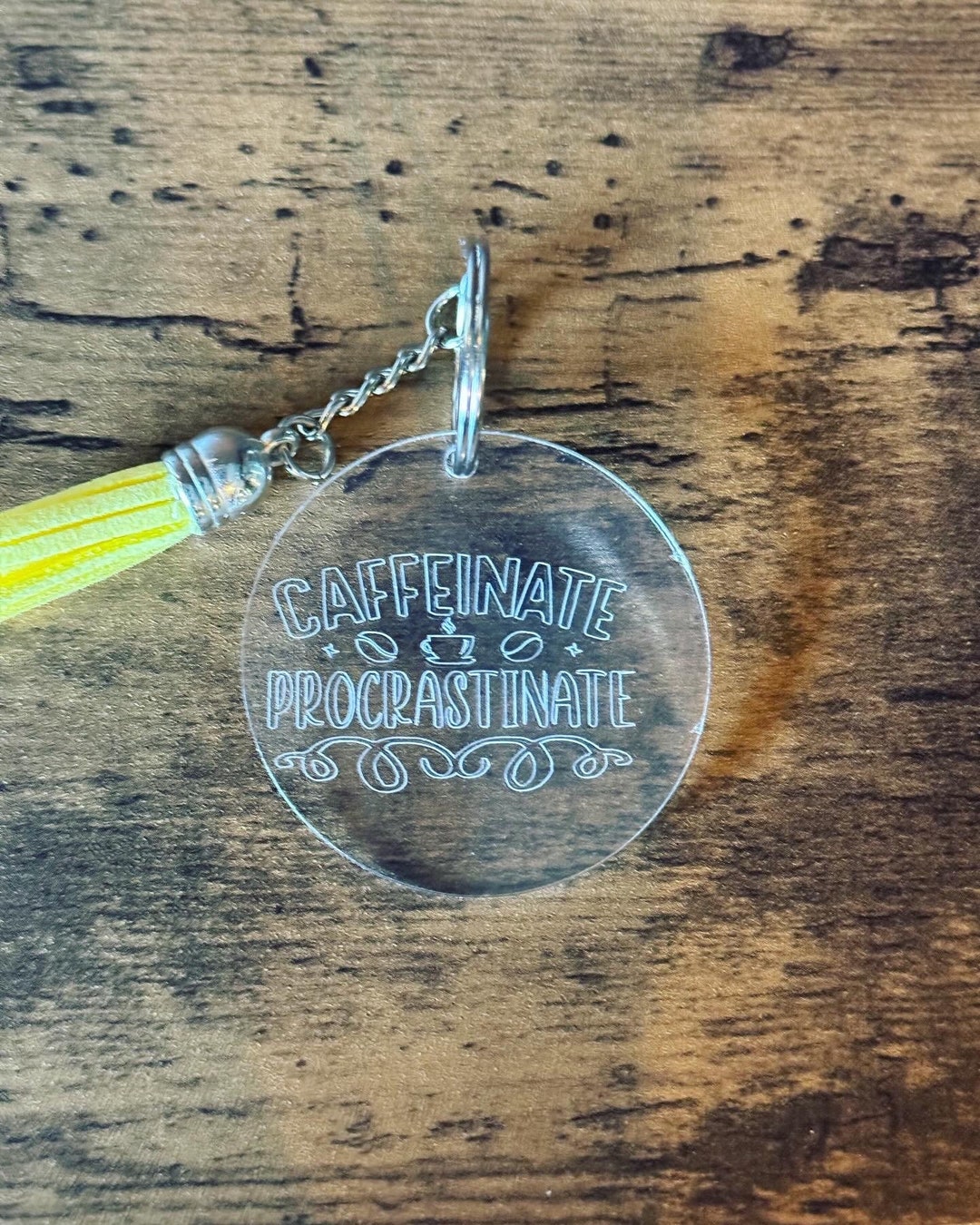 Engraved Keychain - Etsy