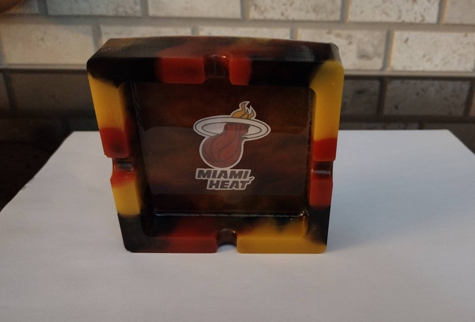 Miami Heat Ashtray / Miami Heat Sports Gifts / Sports Gifts / Etsy
