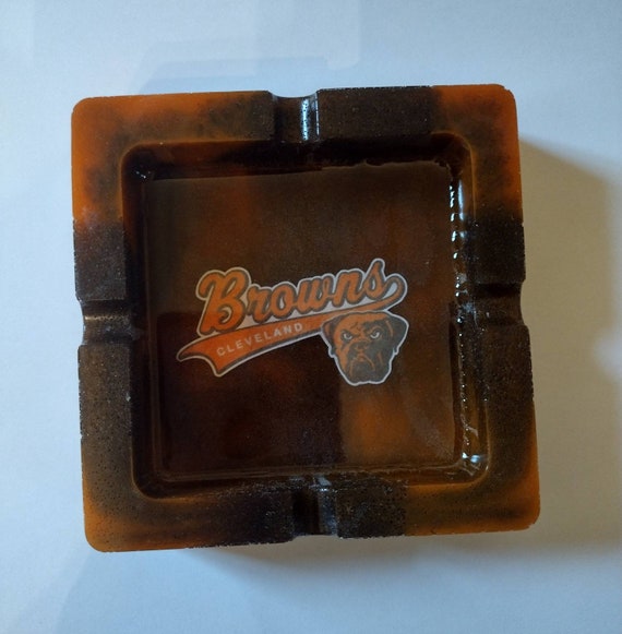 Cleveland Browns Ashtray / Cleveland Browns Sports Gifts / Sports Gifts /  Cleveland Browns Gifts / NFL Football Gifts / NFL 