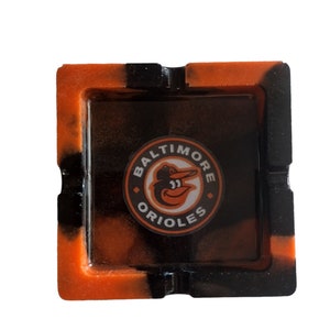 Baltimore Orioles ashtray - perfect sports gift for him & birthday gift!