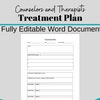 Invoice for Services Editable Templates, Psychotherapy/ Private ...
