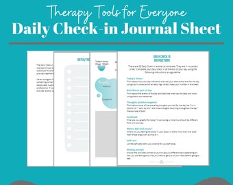 Daily Journal,  Mindfulness Journal, Emotion Journal, Gratitude Journal