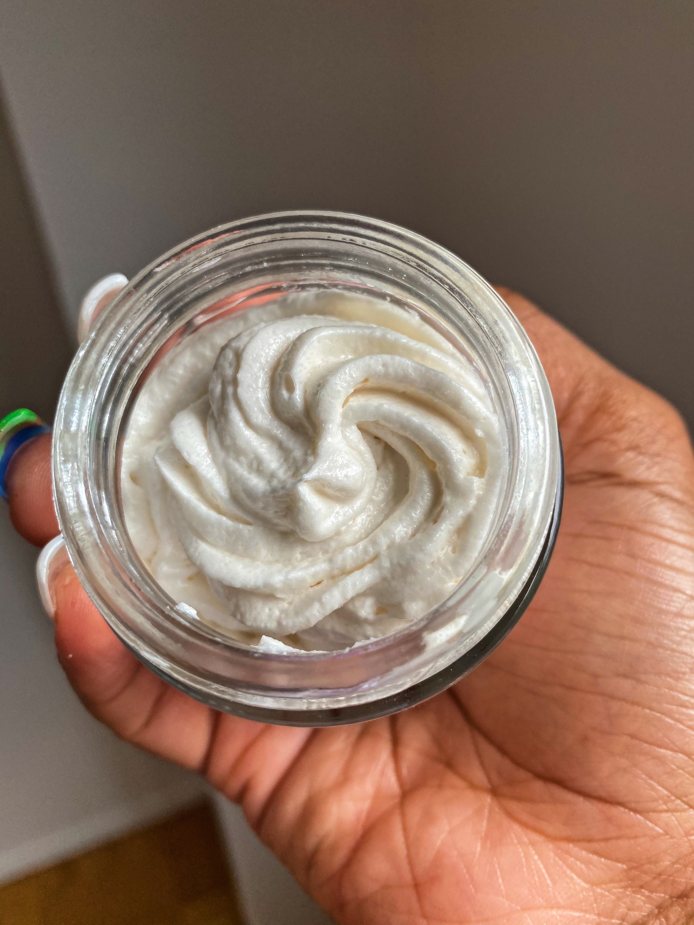 Whipped Crystal-charged Homemade Body Butter in 
