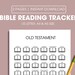 Books of the Bible Reading Tracker Printable, Bible Reading Plan ...