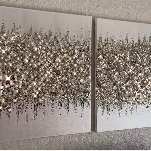 Glam Wall Art Etsy