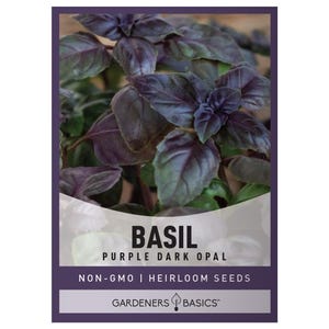 Dark Opal Basil Seeds
