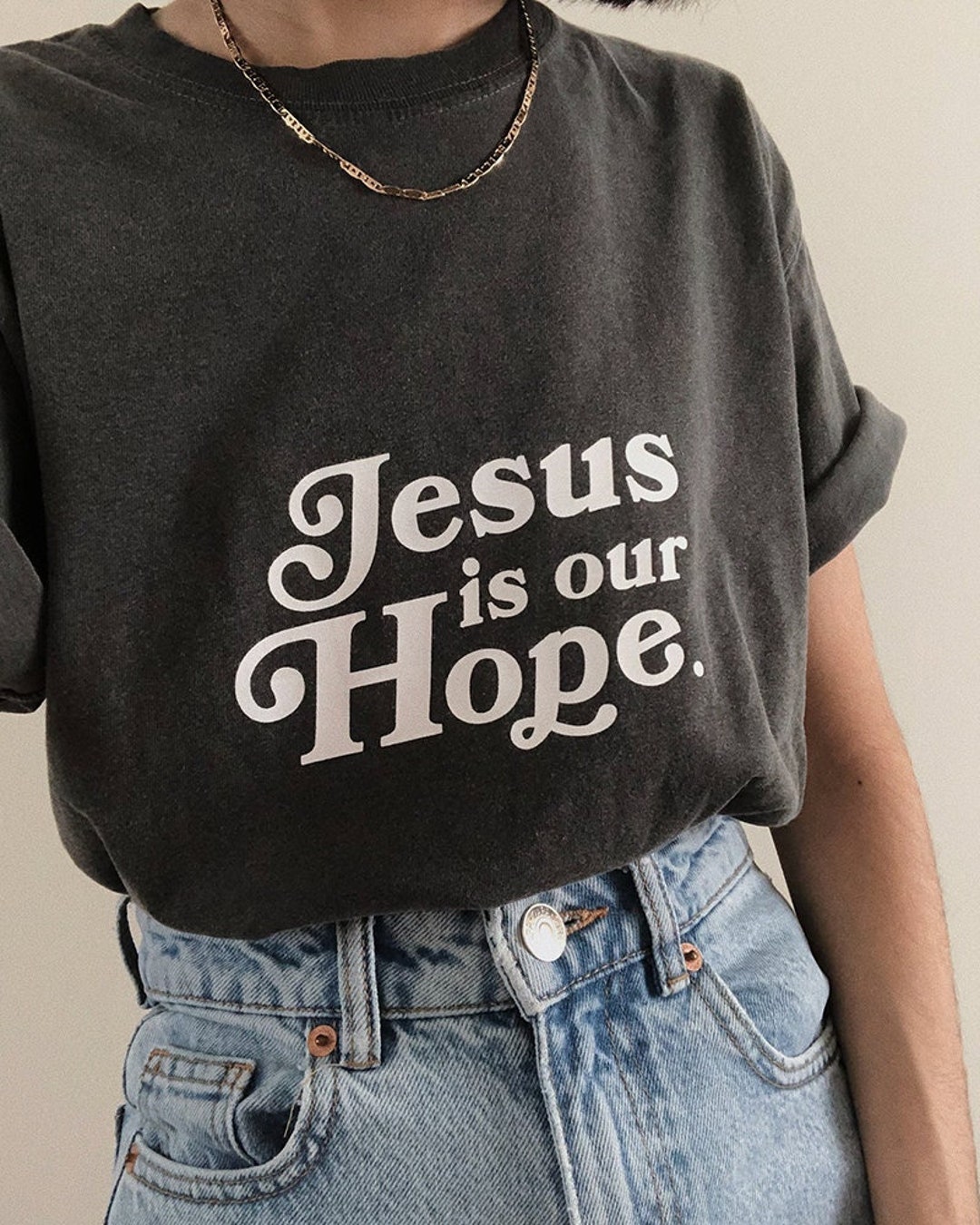Jesus is Our Hope Faith Shirt Jesus Shirt Christian - Etsy