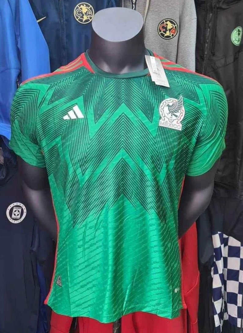 Jersey Mexico Qatar 2022 Version Jugador Etsy