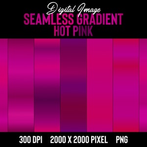 Imagen digital de degradado de color rosa fuerte sin costuras / Fondo degradado / Gradiente de color rosa fuerte / Gradiente sin costuras