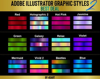 Neon Procreate Color Palette | *DIGITAL DOWNLOAD* | ProcreatorsCo | Bright Color Palette | Neon Color Palette | Cyber Color Palette |