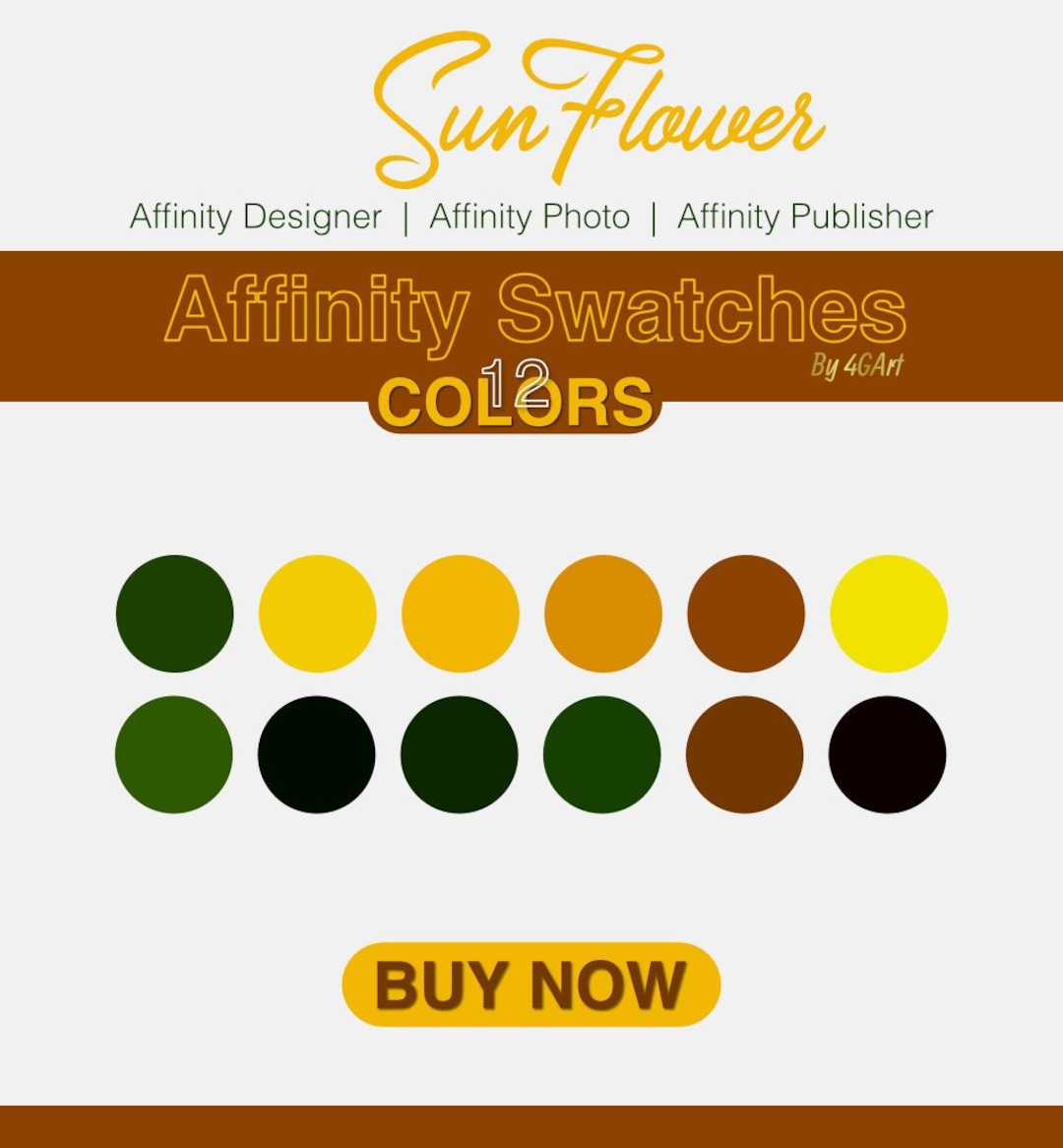 Affinity Color Swatches for Affinity Designer, Affinity Photo and