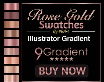 Rose Gold Swatches for Illustrator | Adobe Illustrator