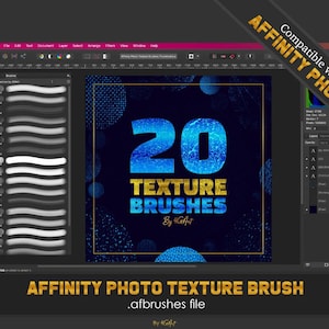 Affinity Texture Brushes for Affinity Photo and Affinity Designer Pixel Persona
