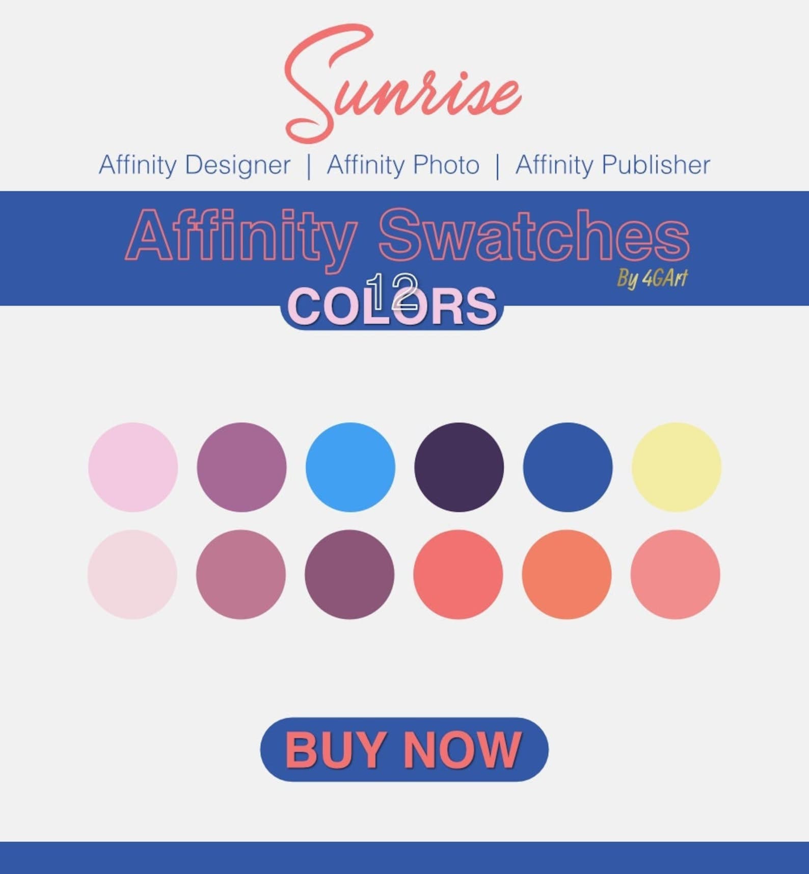 Affinity Color Swatches for Affinity Designer, Affinity Photo and