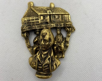 Handsome Scottish Man Door Knocker VIntage from UK for Scots Everywhere