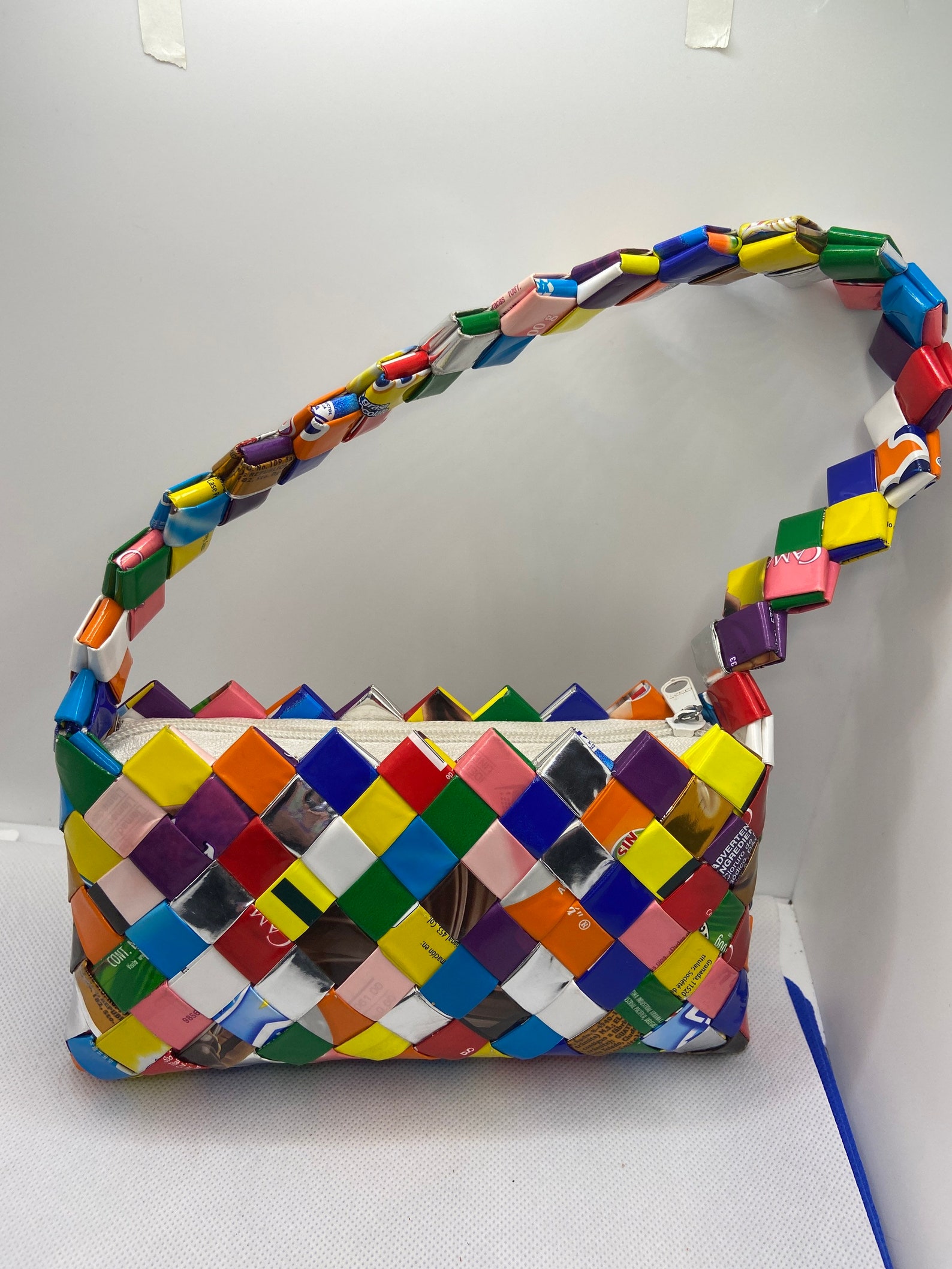 Candy Wrapper Purseorigamirecycle Etsy