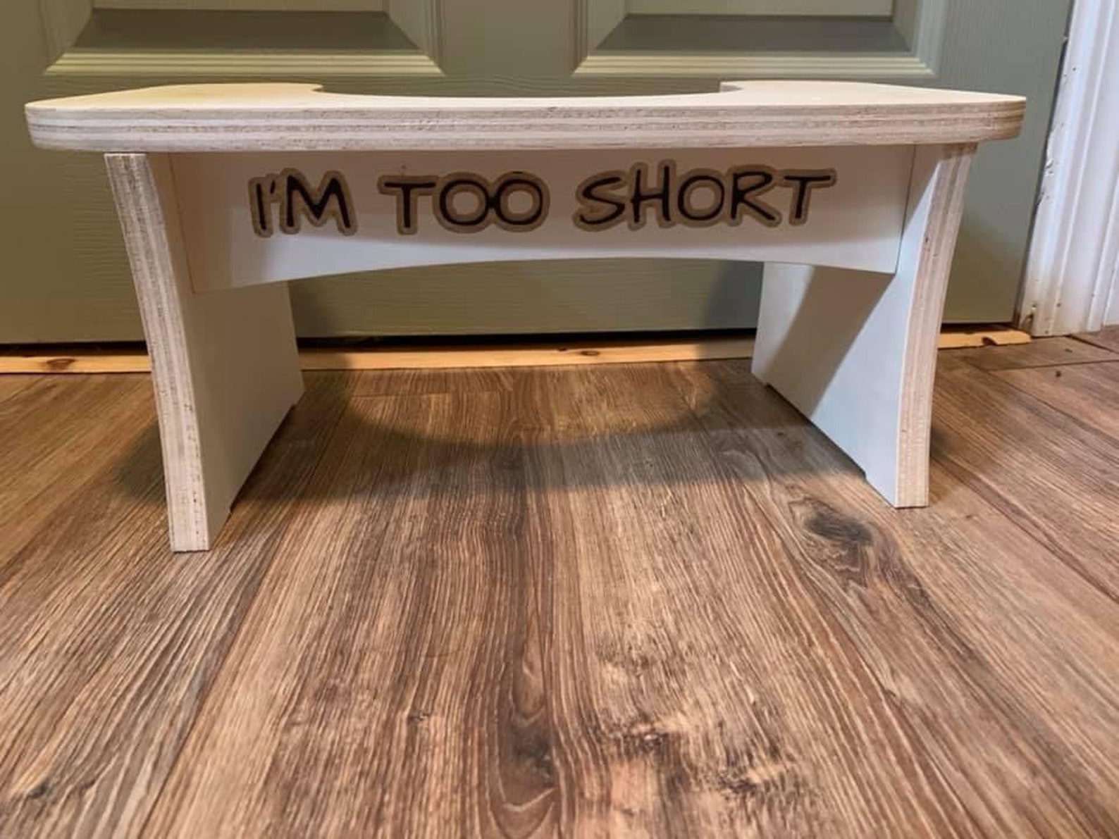Toilet stool the saying is customizable Etsy