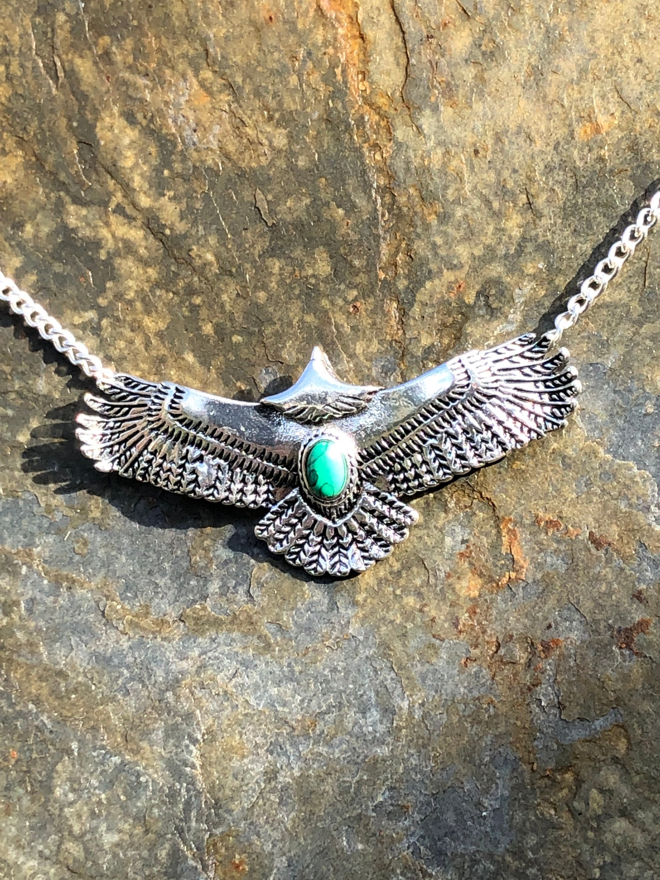 Native american 2024 eagle necklace