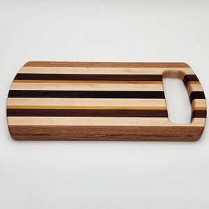 Exotic Wood - Charcuterie Board - Cutting Board - Serving Board - Multi Color - Handcrafted - Handmade