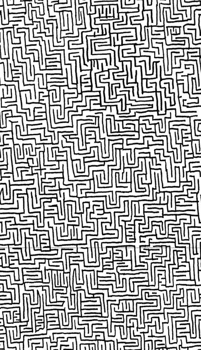 Detailed Block Maze - Etsy