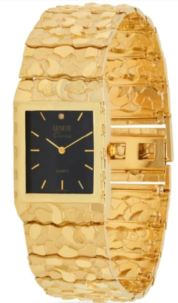 RELOJ DE ORO DE 14K Reloj de pulsera de oro macizo de lujo para hombre Regalo